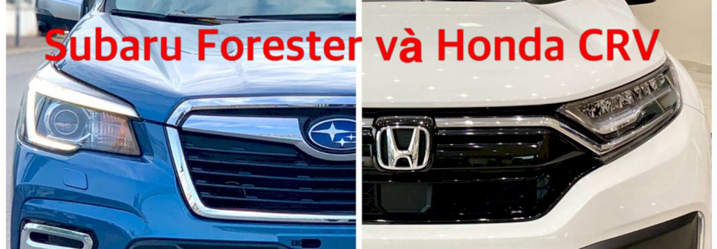 Đánh giá nhanh Subaru Forester vs Honda CRV: Chọn lắp ráp hay nhập khẩu ?
