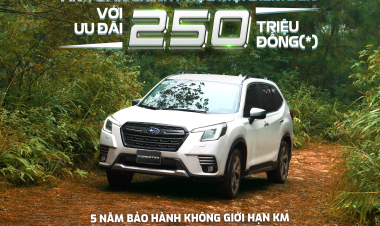 Cập nhật giá bán xe Subaru tháng 03/2024 tại Subaru long Biên